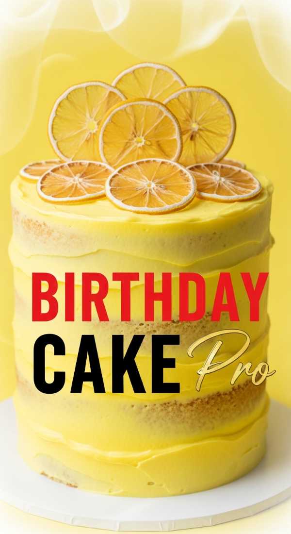Zest for Life: The Ultimate Inspiration for a Bright Lemon Celebration Bake A Lemon Birthday Cake Using 6 Basic Ingredients 6a0031c20dca3