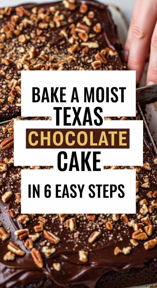 Bake A Moist Texas Chocolate Cake In 6 Easy Steps 6a06cdafd6ede