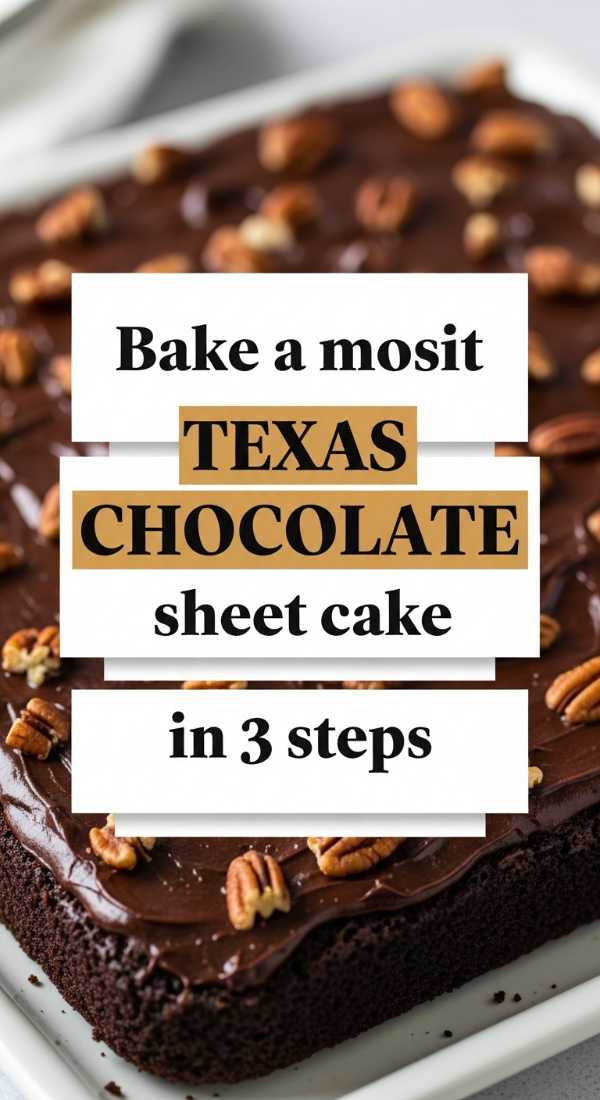 Bake A Moist Texas Chocolate Sheet Cake In 3 Steps 6a06bde97398e