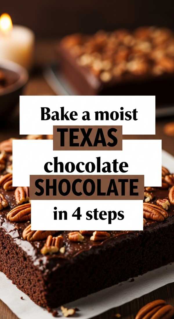 Bake A Moist Texas Chocolate Sheet Cake In 4 Steps 6a06c53ab6d06