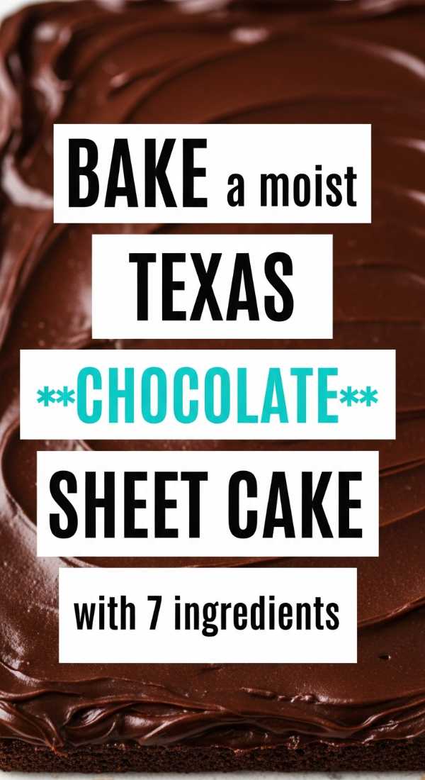 Bake A Moist Texas Chocolate Sheet Cake With 7 Ingredients 6a06bc48ec8f7