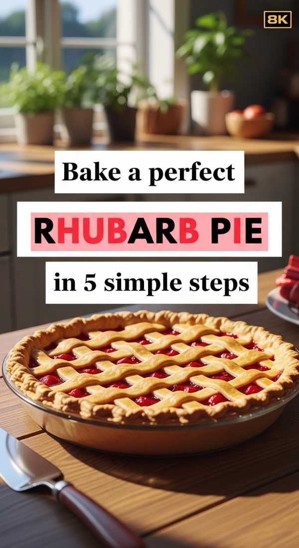 Bake A Perfect Rhubarb Pie In 5 Simple Steps 6a06cdde3d491