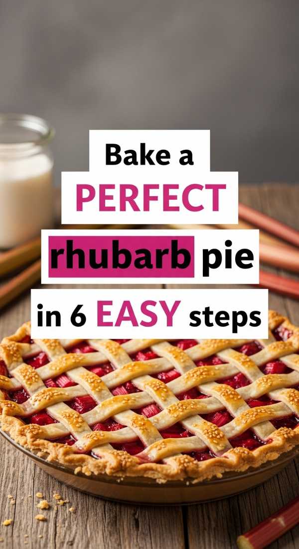 Bake A Perfect Rhubarb Pie In 6 Easy Steps 6a06bc6031847