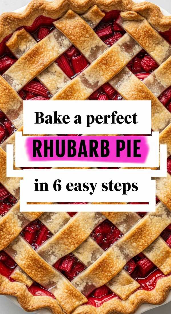 Bake A Perfect Rhubarb Pie In 6 Easy Steps 6a06cdcf340d4