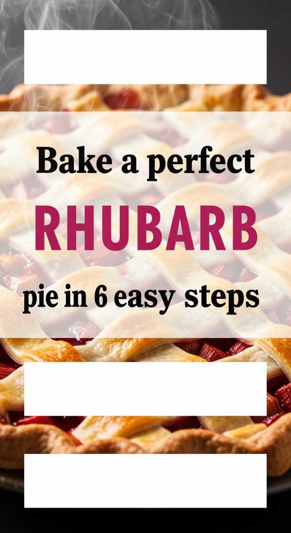 Bake A Perfect Rhubarb Pie In 6 Easy Steps 6a06e6ed9d612