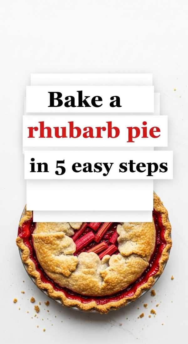 Bake A Rhubarb Pie In 5 Easy Steps 6a06bc6cafe81