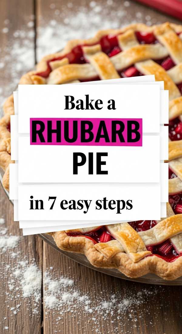 Sizzle & Chill: The Ultimate Summer Recipe Handbook Bake A Rhubarb Pie In 7 Easy Steps 6a10953d00ec3