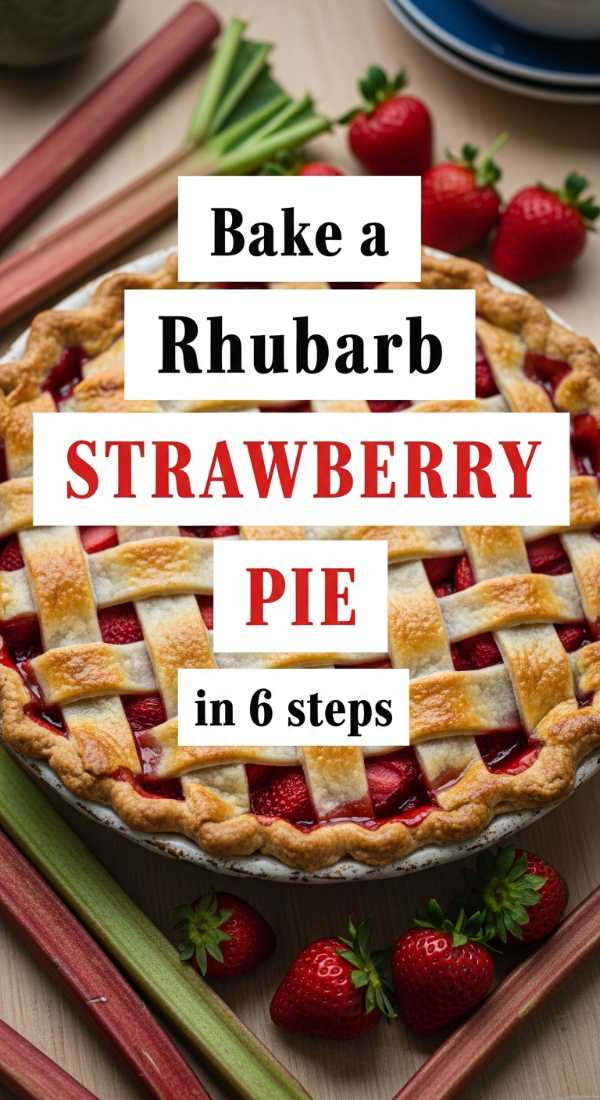 Bake A Rhubarb Strawberry Pie In 6 Steps 69fd8cb12abbd
