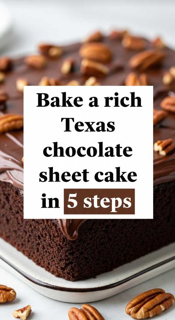 Bake A Rich Texas Chocolate Sheet Cake In 5 Steps 6a07024a06bf4
