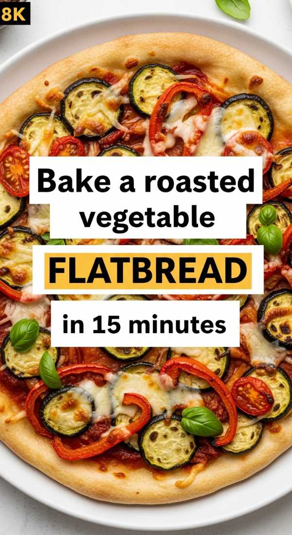 From Basic to Brilliant: The Secret to Perfect Gourmet Roasted Veggies Bake A Roasted Vegetable Flatbread In 15 Minutes 6a1432763b04f