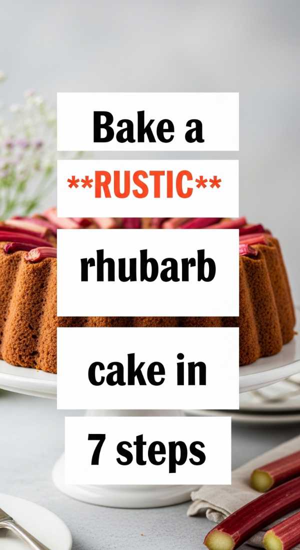 The Sweet & Tangy Duo: Ultimate Strawberry Rhubarb Dessert Masterclass Bake A Rustic Rhubarb Cake In 7 Simple Steps 69fd8ca2e9000