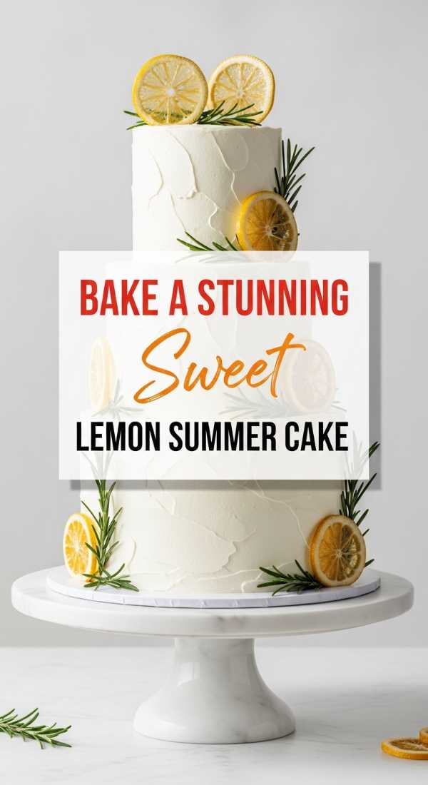 Aperitivo & Amore: The Essential Italian Summer Party Handbook Bake A Stunning Lemon Summer Cake In 8 Steps 6a0d9ec4def80