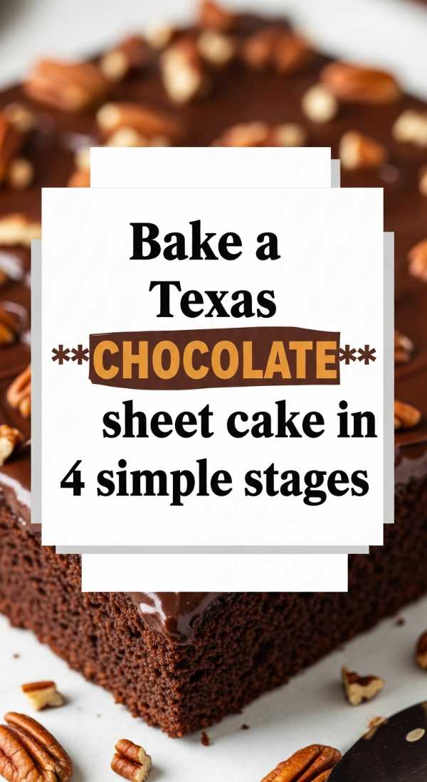 Bake A Texas Chocolate Sheet Cake In 4 Simple Stages 6a06c20010c6a
