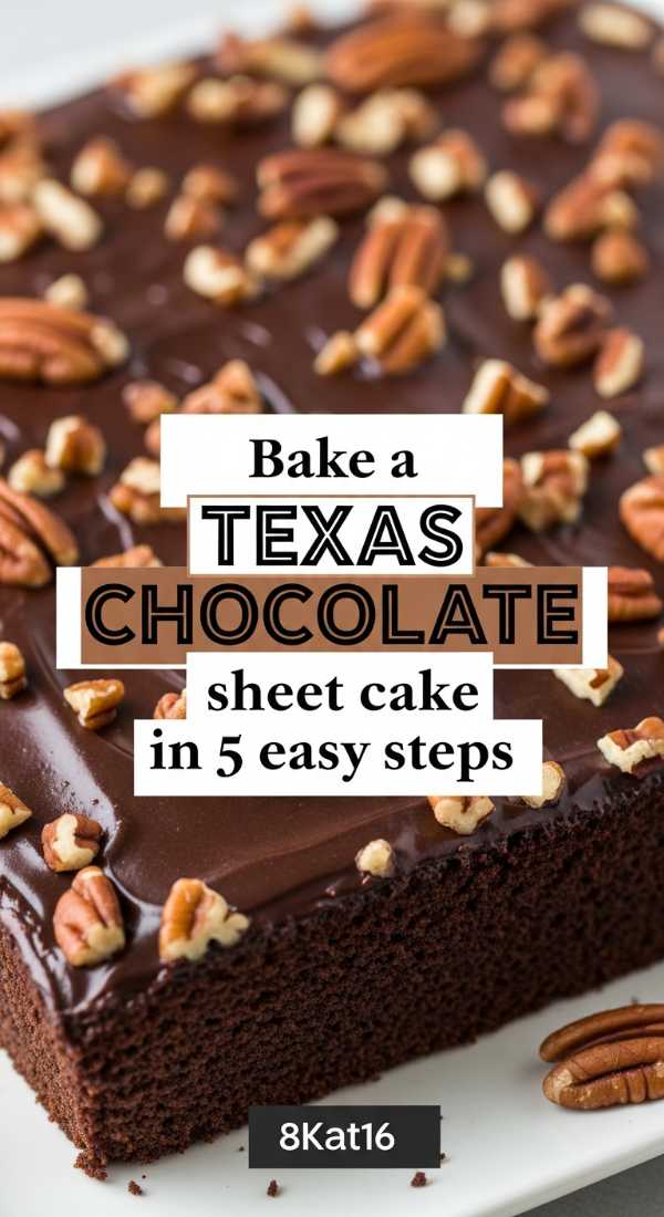 Bake A Texas Chocolate Sheet Cake In 5 Easy Steps 6a06c5481c726