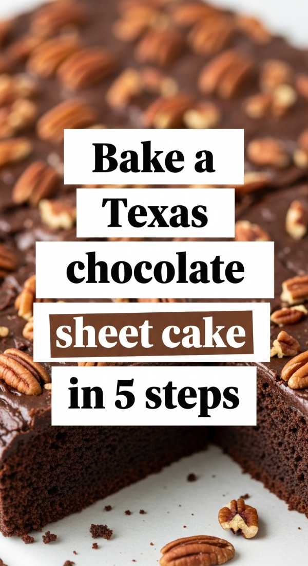 Bake A Texas Chocolate Sheet Cake In 5 Steps 6a06ee40bccdf