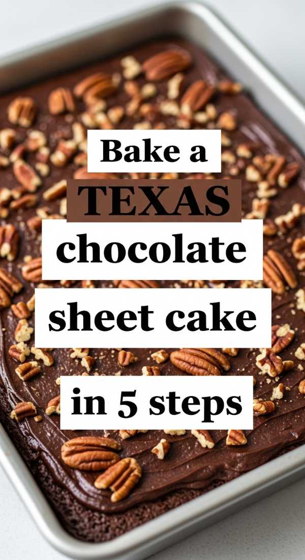 Bake A Texas Chocolate Sheet Cake In 5 Steps 6a1095330c5b0