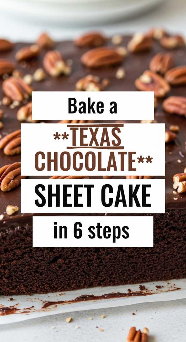 Bake A Texas Chocolate Sheet Cake In 6 Steps 6a06cdda89745