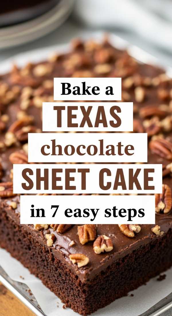 Bake A Texas Chocolate Sheet Cake In 7 Easy Steps 6a070b7e170a1