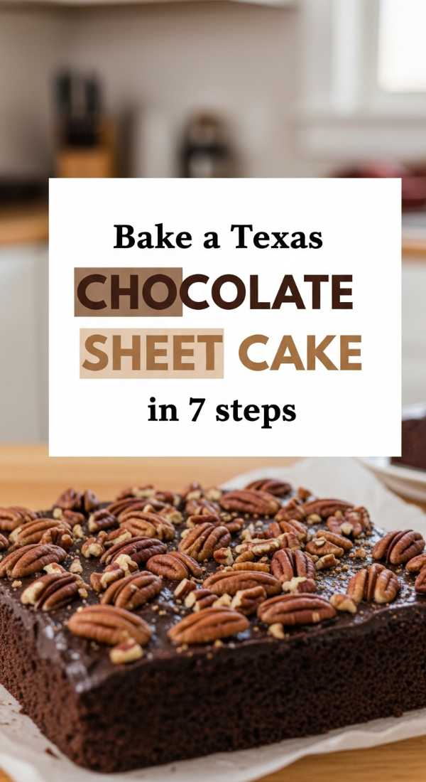 The Summer Kitchen Handbook: Keeping It Cool While Cooking Hot Bake A Texas Chocolate Sheet Cake In 7 Steps 6a0703b24125c