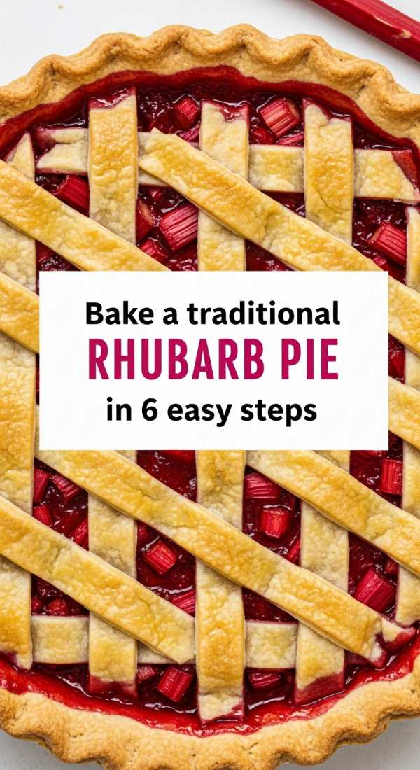 Bake A Traditional Rhubarb Pie In 6 Easy Steps 6a06c5429d5fb