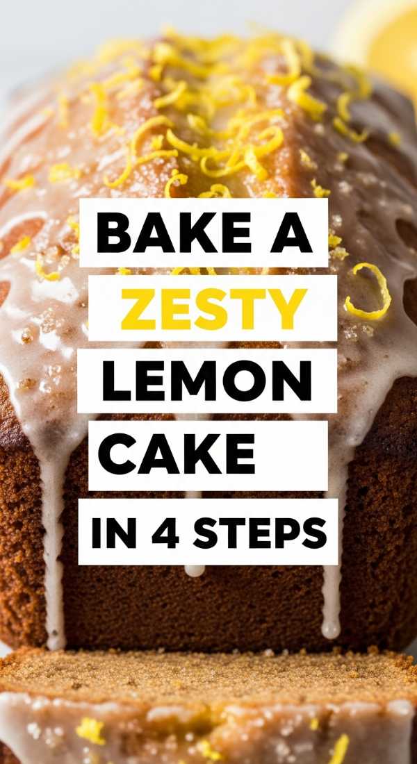 Bake A Zesty Lemon Cake In 4 Steps 69f6f4bd59933