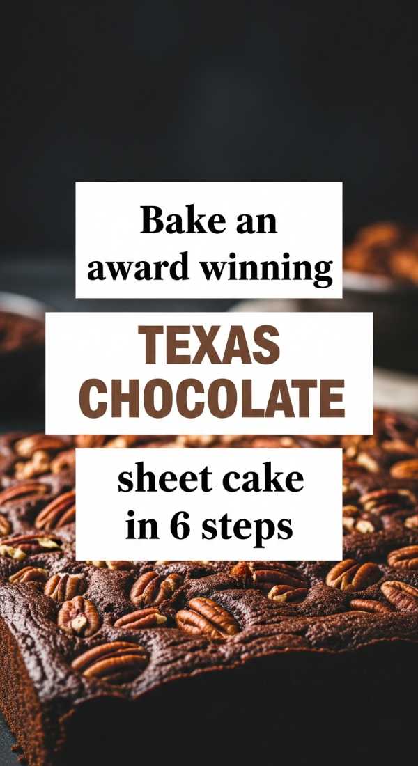 Beat the Heat: Refreshing Recipes and Summer Kitchen Essentials Bake An Award Winning Texas Chocolate Sheet Cake In 6 Steps 6a0703ac859b6
