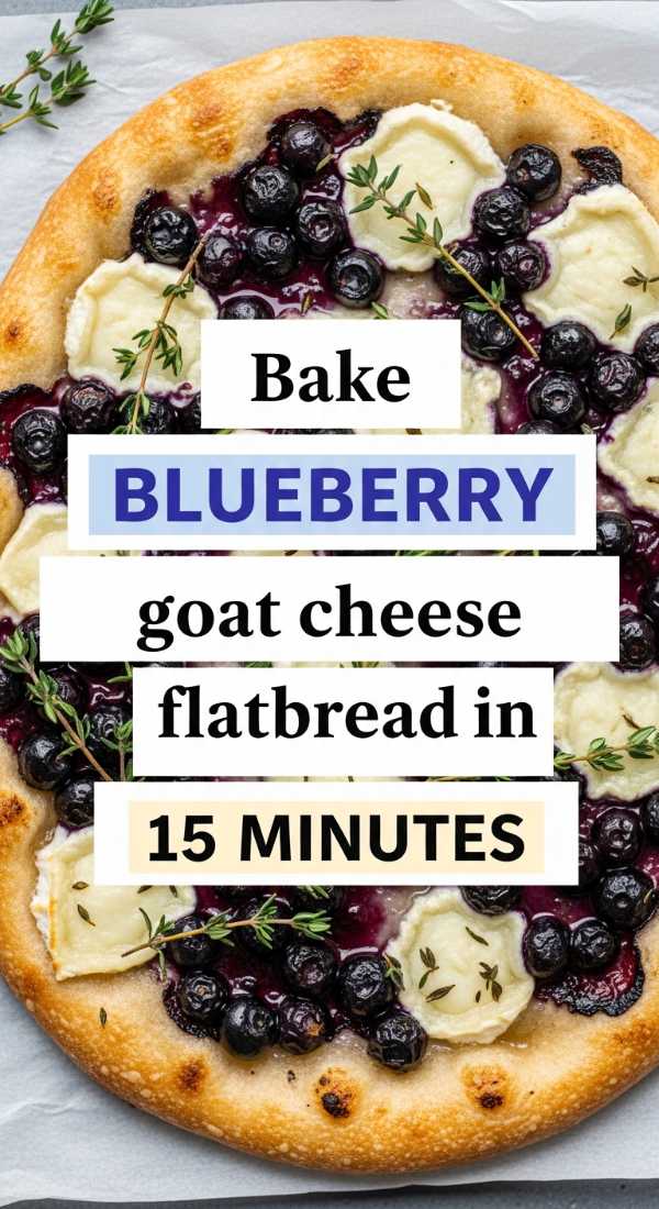 Bake Blueberry Goat Cheese Flatbread In 15 Minutes 6a14294a78150