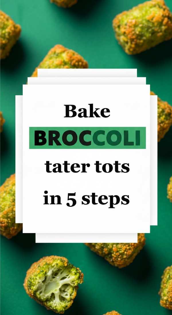 Bake Broccoli Tater Tots In 5 Steps 69fd8aa676ab6
