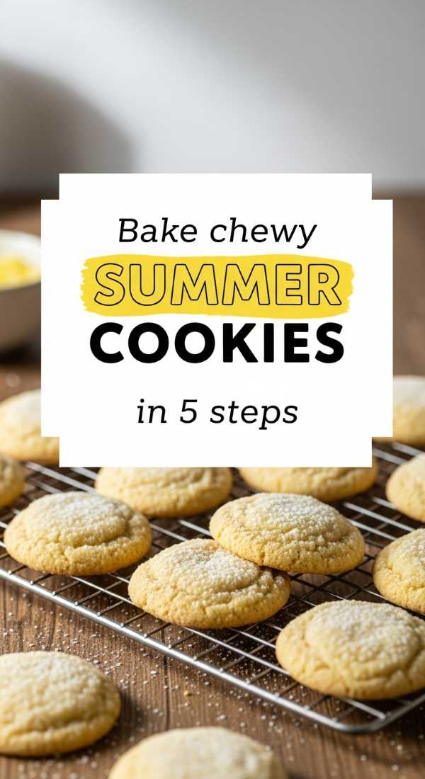 Sizzling Summer: Your Ultimate Guide to Crowd-Pleasing Party Food Bake Chewy Summer Cookies In 5 Steps 6a070ce51c0e4