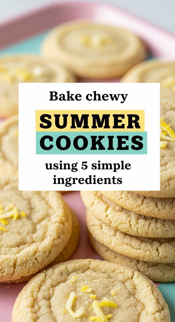 Bake Chewy Summer Cookies Using 5 Simple Ingredients 6a070cef672bb