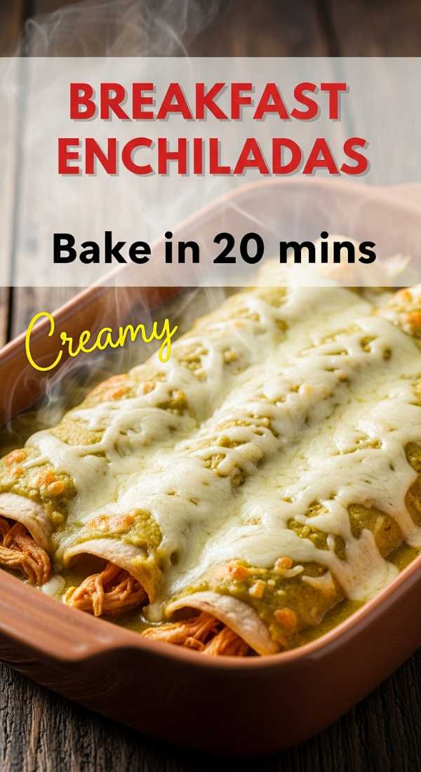 Bake Creamy Breakfast Enchiladas In 20 Minutes 6a1496160f76d