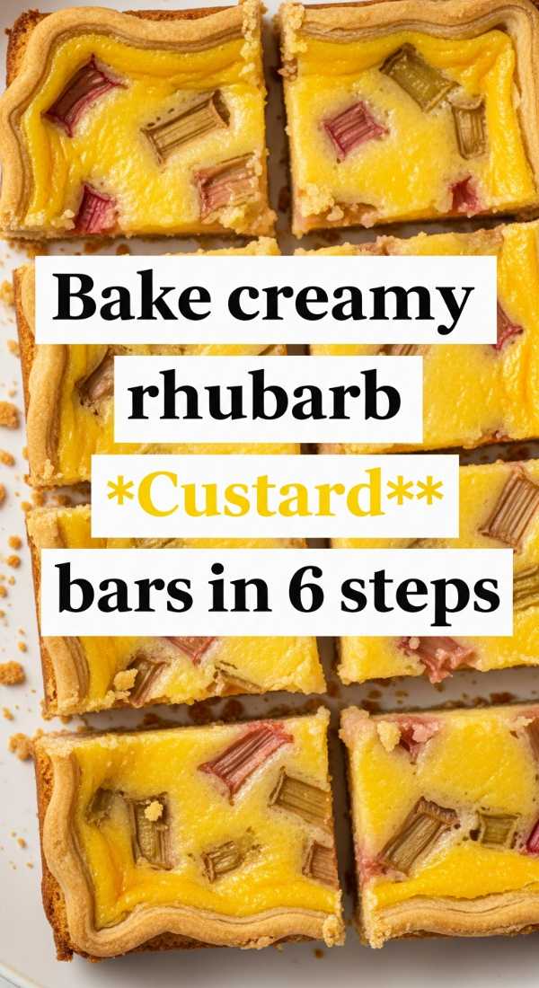 Bake Creamy Rhubarb Custard Bars In 6 Steps 6a001aa13383a