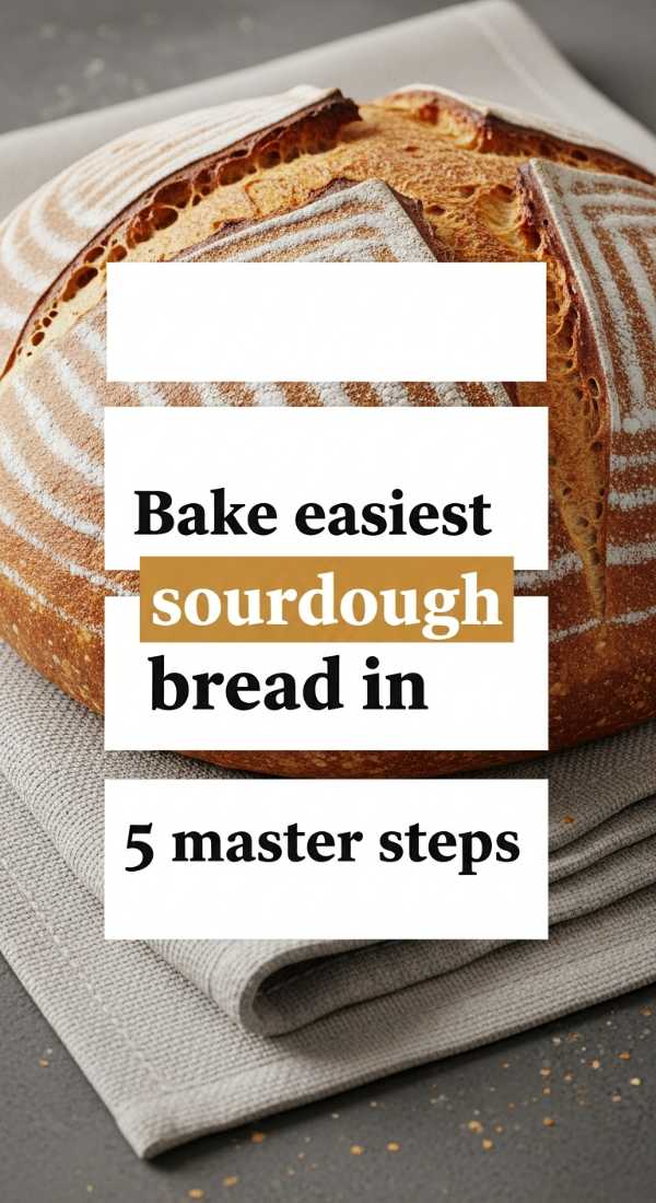 Bake Easiest Sourdough Bread In 5 Master Steps 6a06cdbf94581