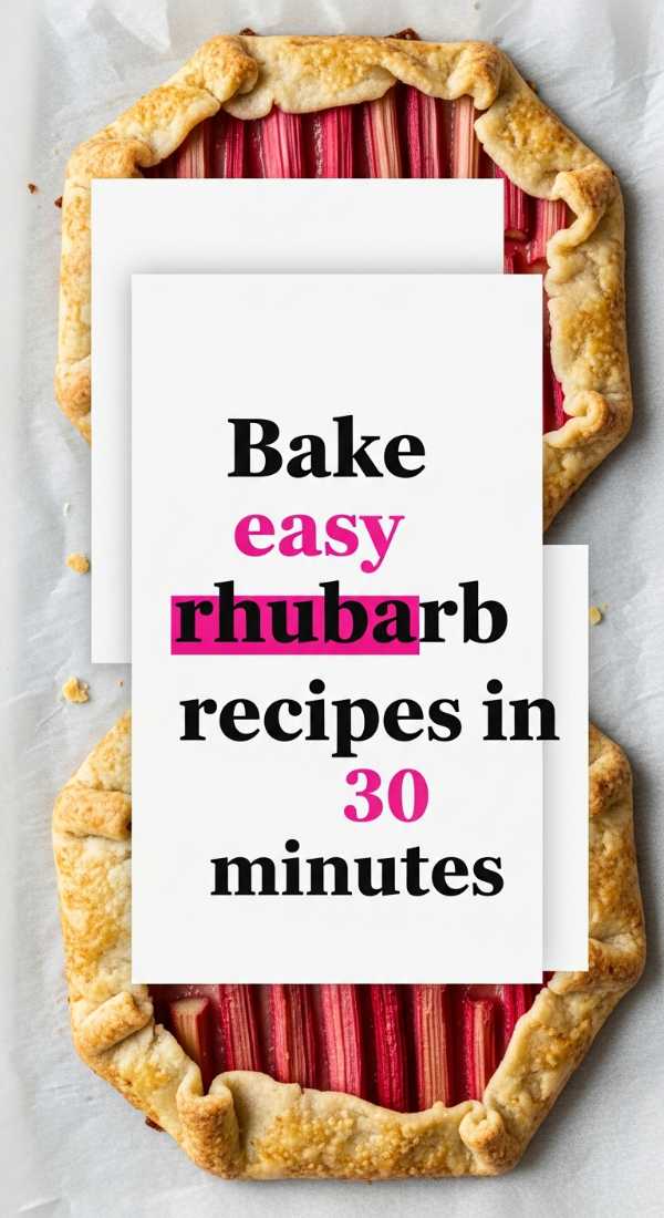 Bake Easy Rhubarb Recipes In 30 Minutes 69f6fe0776465