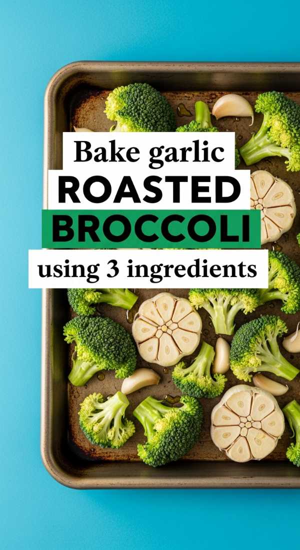 Bake Garlic Roasted Broccoli Using 3 Ingredients 6a041c0583174