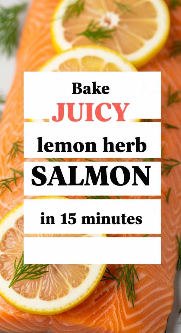 Bake Juicy Lemon Herb Salmon In 15 Minutes 69fd8aae75269