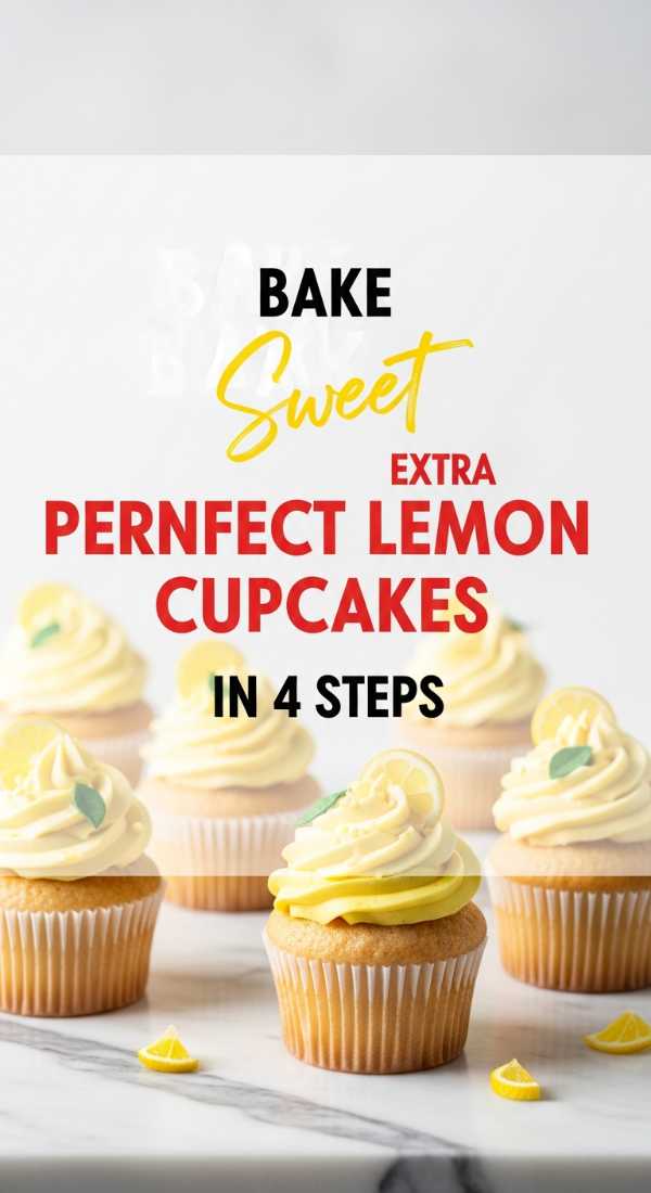 Bake Perfect Lemon Cupcakes In 4 Steps 69fae90935111