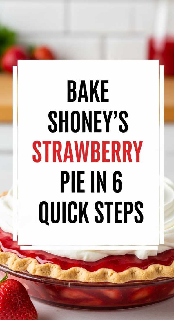 Bake Shoneys Strawberry Pie In 6 Quick Steps 69f44263bb44e
