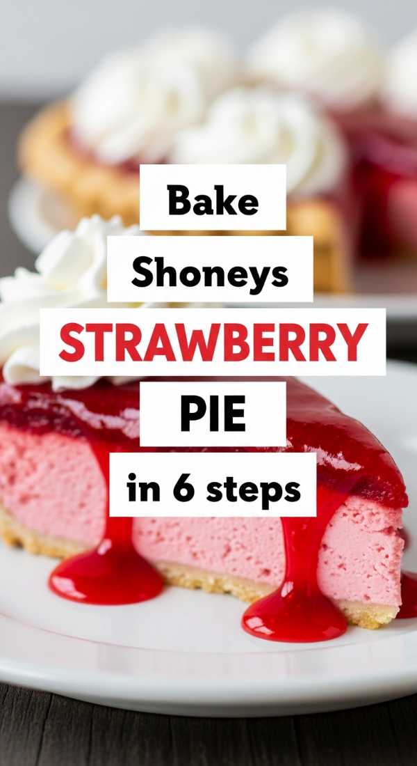 Bake Shoneys Strawberry Pie In 6 Steps 6a041b102e9b5
