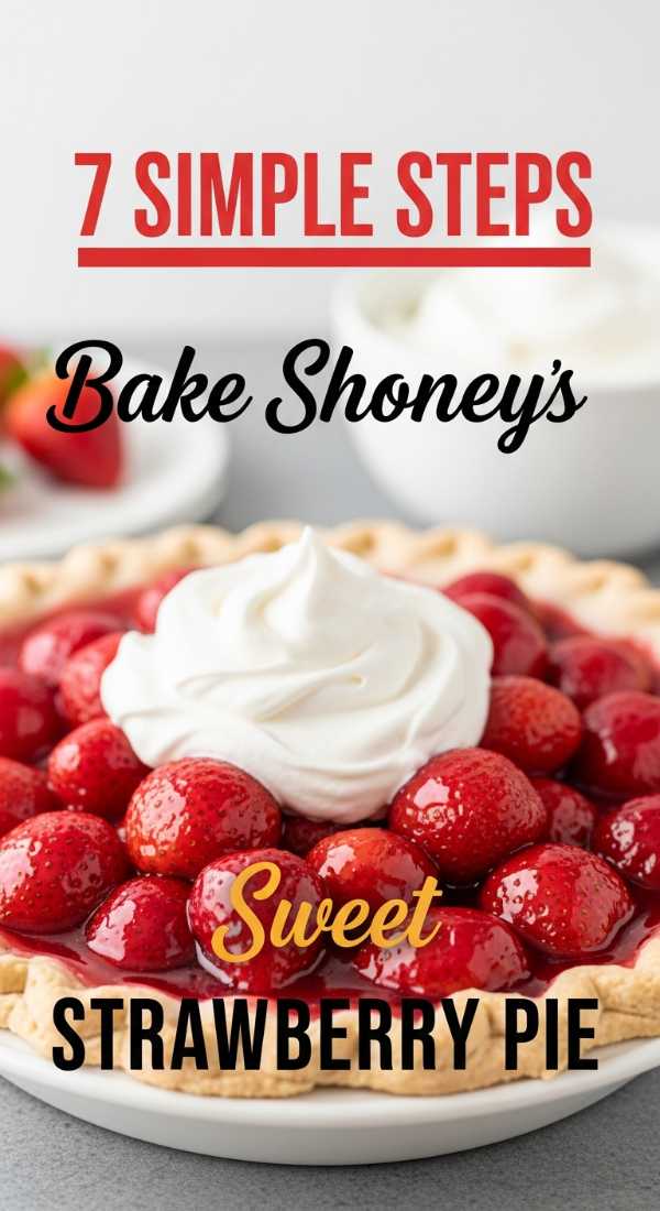 Bake Shoneys Strawberry Pie In 7 Simple Steps 69f45144566bc