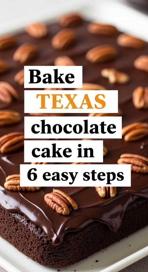 Bake Texas Chocolate Cake In 6 Easy Steps 6a10d18bb185d