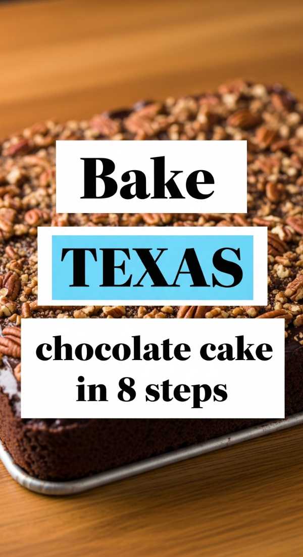 Bake Texas Chocolate Cake In 8 Steps 6a06cdb694909