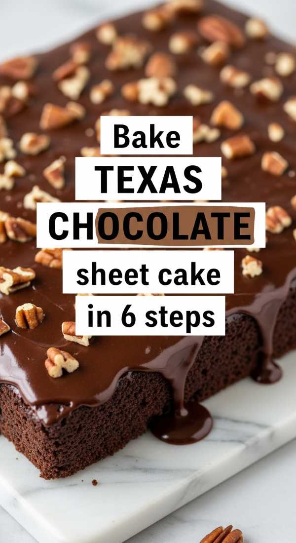 Bake Texas Chocolate Sheet Cake In 6 Steps 6a06feb02c63f