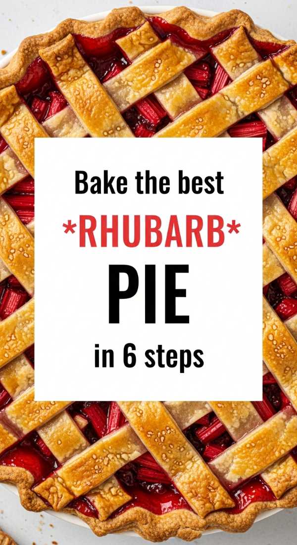 Bake The Best Rhubarb Pie In 6 Steps 6a06cda69d217