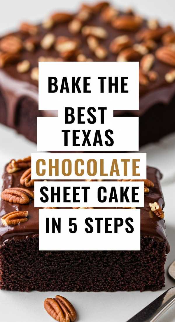 Bake The Best Texas Chocolate Sheet Cake In 5 Steps 6a06bdcfa20c6