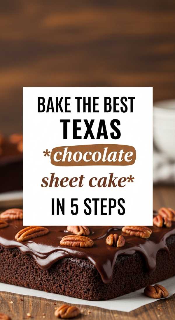 Bake The Best Texas Chocolate Sheet Cake In 5 Steps 6a06cdc143148
