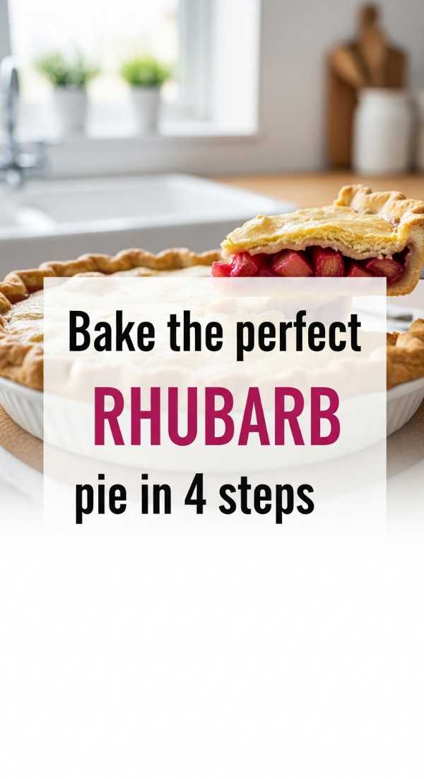 Bake The Perfect Rhubarb Pie In 4 Steps 6a070397db2f7