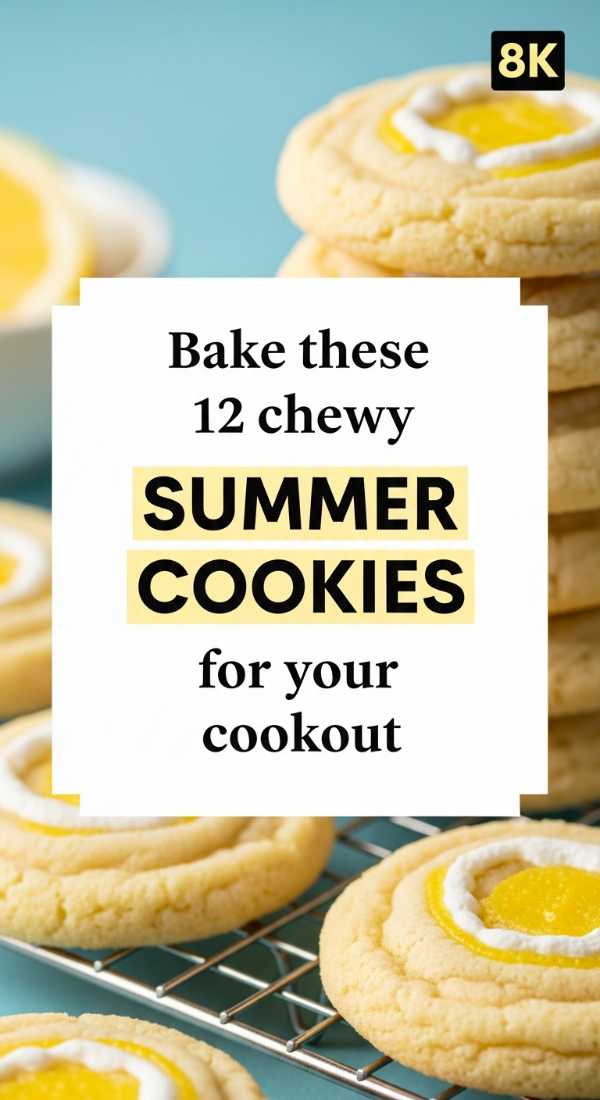 Bake These 12 Chewy Summer Cookies For Your Cookout 6a06ee69168a5