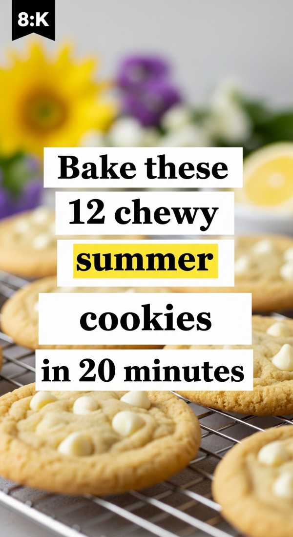 Bake These 12 Chewy Summer Cookies In 20 Minutes 6a07039ef17e6