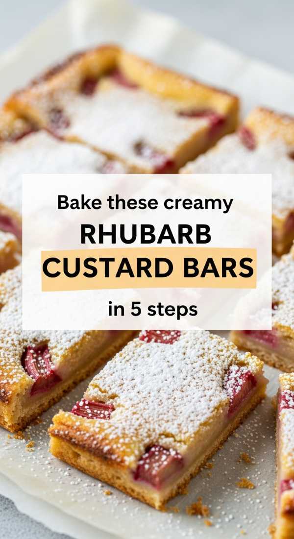 Bake These Creamy Rhubarb Custard Bars In 5 Steps 69fd8a970ce8b